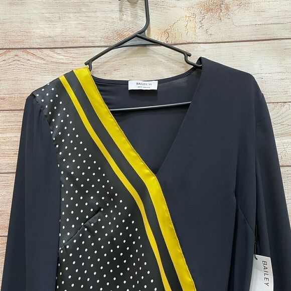 NEW WITH TAGS BAILEY 44 TOP MAST DOT PRINT TOP - Picture 4 of 8